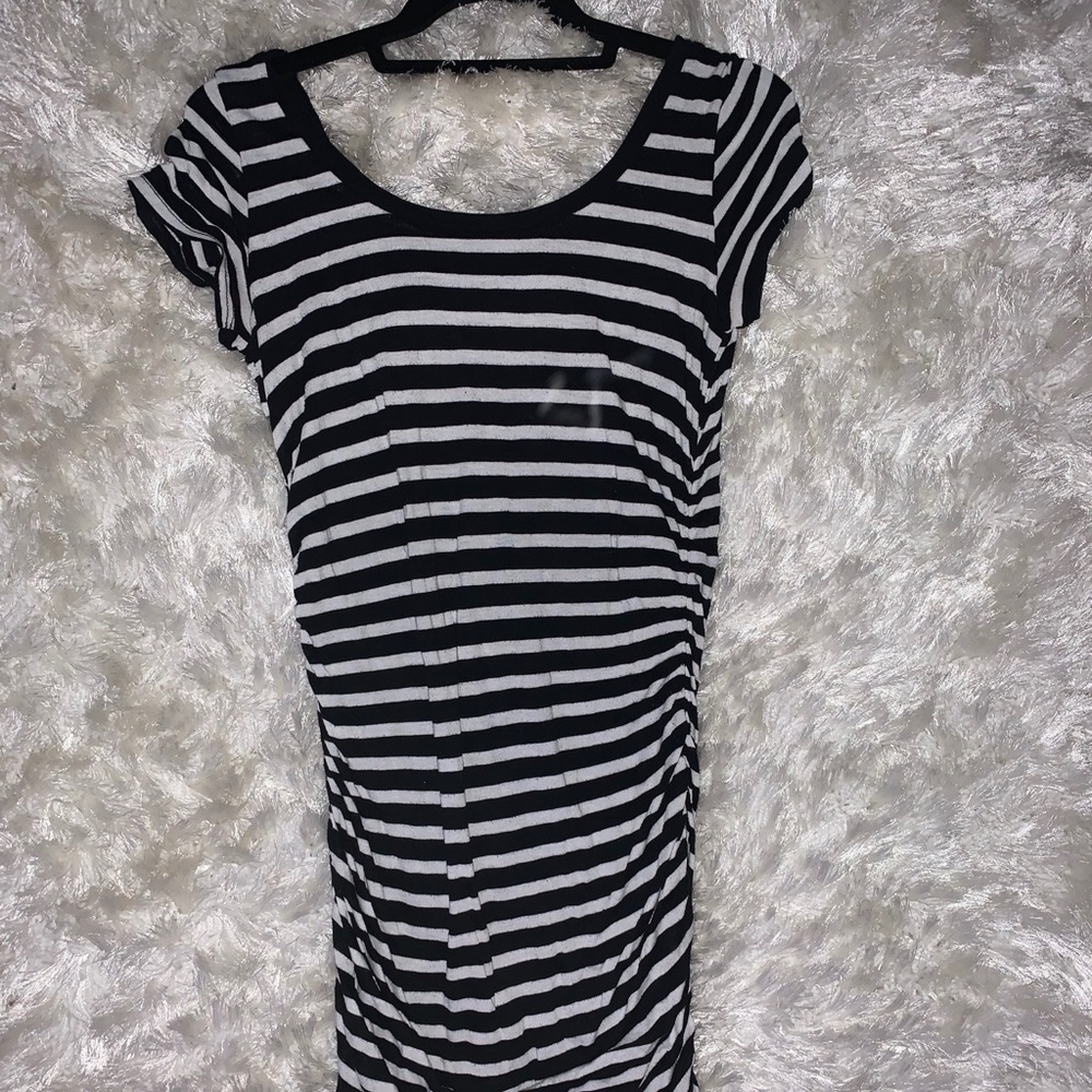 Splendid fitted stripe dress